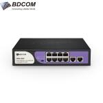 Switch PoE BDCOM S1000-8P2F 10 Cổng 100M