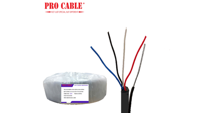 DÂY CAMERA PRO CABLE CÁP 4 LÕI 0.5 GIA CƯỜNG 300m