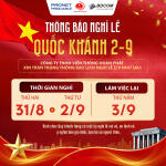 Thông Báo Lịch Nghỉ Lễ Quốc Khánh 2/9 - Hoàn Phát Telecom