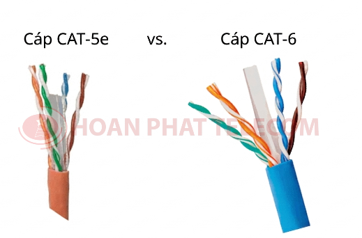 So sánh dây mạng Cat5e và Cat6: Nên chọn loại nào cho hệ thống mạng?