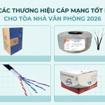 Top các thương hiệu cáp mạng tốt nhất cho tòa nhà văn phòng 2026