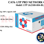 Cáp mạng Cat6 UTP Màu Trắng - Pro Cable Chính Hãng, Hiệu Năng Vượt Trội