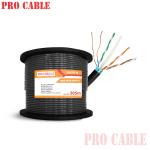 Cáp mạng Cat6 FTP PE PRO CABLE - Chính Hãng, Chống Nhiễu Cao, Hiệu Suất Vượt Trội