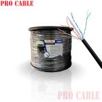 PRO-CABLE Cat6E UTP CCA 23AWG/4PRS Outdoor SS (7 x 0,33mm)