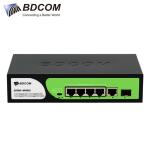 Switch PoE BDCOM S1500-4P1G1S - 4 Cổng Gigabit PoE + 1 Cổng Gigabit RJ45 + 1 Cổng Gigabit SFP