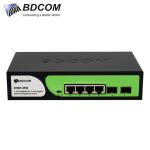 Switch PoE BDCOM S1500-4P2S - 4 Cổng Gigabit PoE + 2 Cổng Gigabit SFP