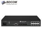 Switch PoE BDCOM S2900-8P4X - 8 Cổng Gigabit PoE+ + 4 Cổng 10G SFP+ L3-lite Managed Switch