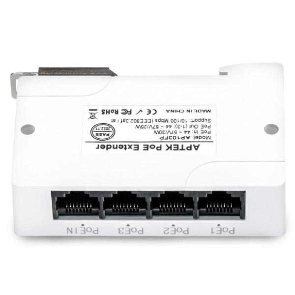 AP103FP - PoE Extender - Thiết bị mở rộng PoE 1 cổng vào, 3 cổng PoE ra