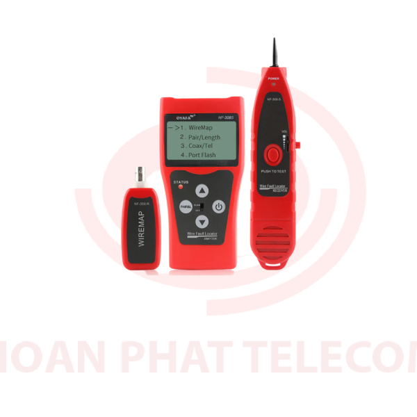 NF-308S  Bộ Test Dây, Đo Chiều Dài, Dò Dây Có Màn Hình LCD