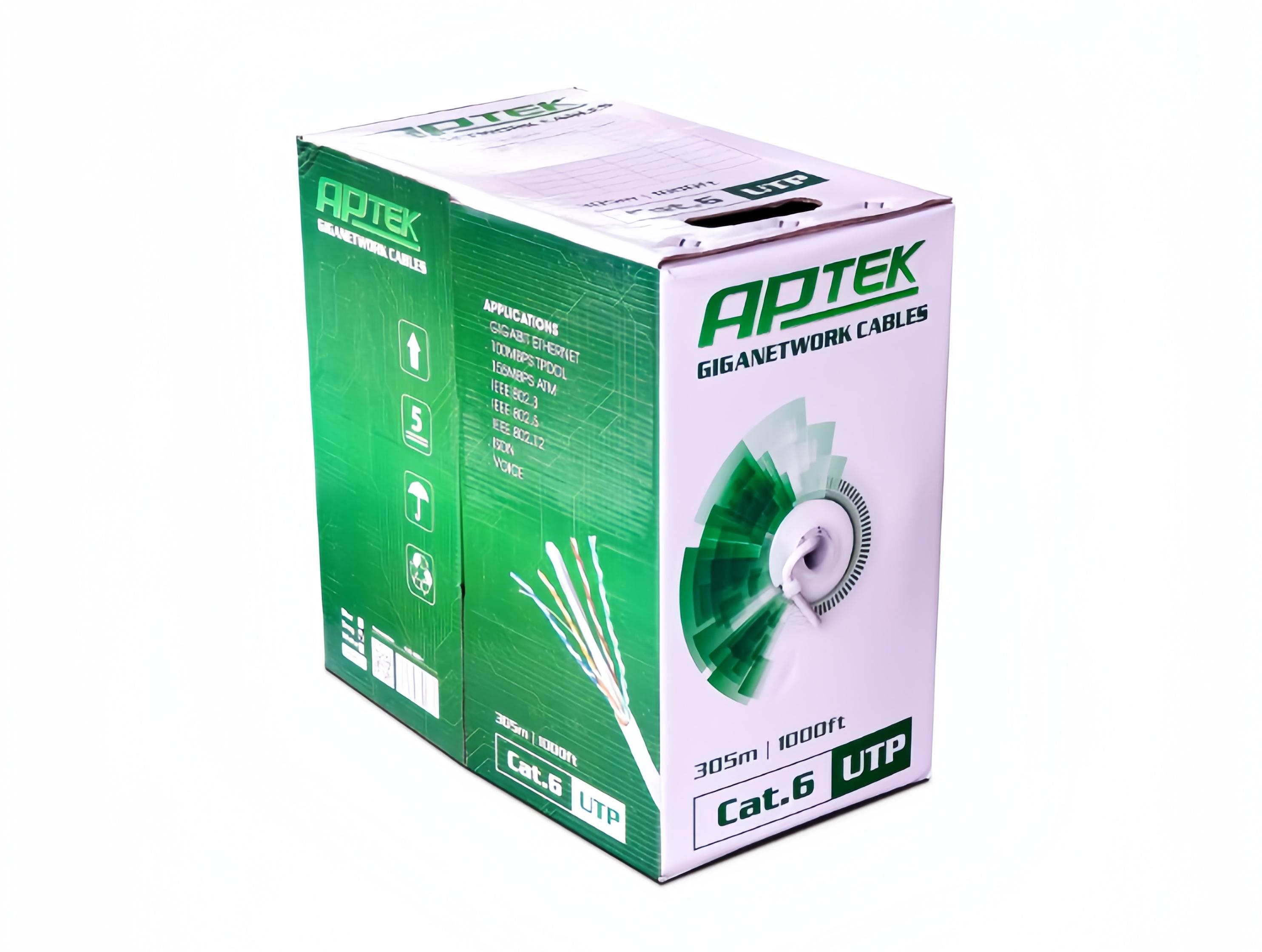 APTEK CAT.6 UTP 305m - CÁP MẠNG CCA