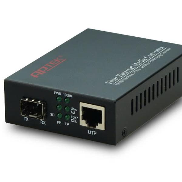 Gigabit PoE Media Converter - AP110-20S-PoE