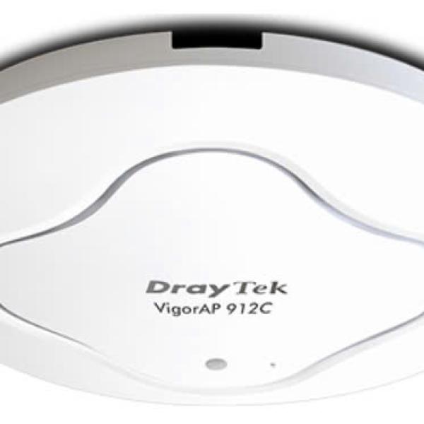 VigorAP912C Access Point Ốp trần Dual-Band, AC1200 Wave 2 MU-MIMO, tích hợp công nghệ MESH