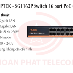 Switch TP-Link TL-SG1218MP (16 Port POE 10/100/1000 và 2 Port SFP)