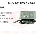 ND - Nguồn POE 52V-0.5A Detal