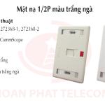 Mặt nạ mạng AMP/Commscope 1 & 2 port