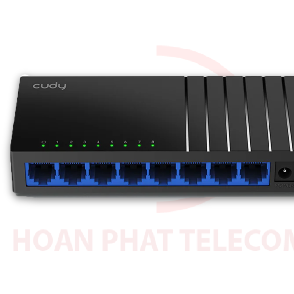 GS108D - Switch 8 port Gigabit không quản lý, vỏ nhựa