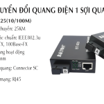 BCD - Bộ chuyển đổi quang điện 1 sợi quang, BTON BT-950 SM-25 (10/100M)