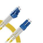 Fiber patch cord 9/125um, Single-mode, Duplex, LC/LC, 3M