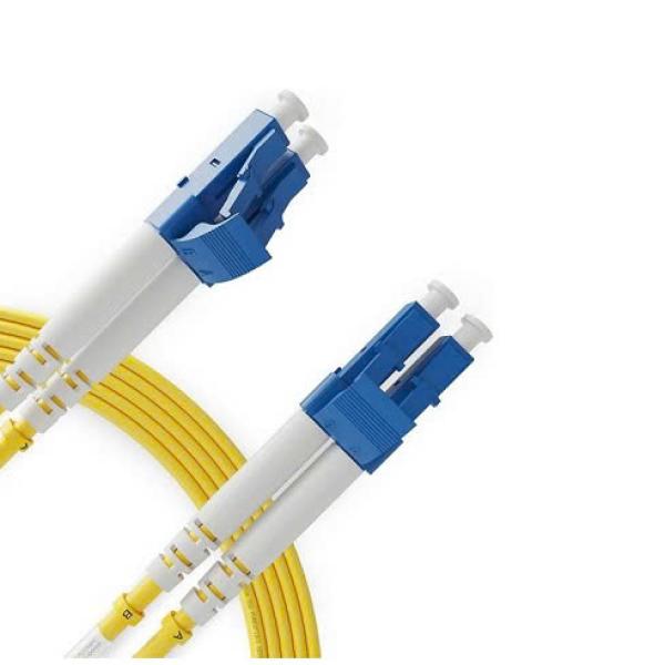 Fiber patch cord 9/125um, Single-mode, Duplex, LC/LC, 3M