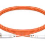 Fiber patch cord Multi-mode, OM2, duplex, LC/LC, 3m (P/N: 2104-07019)