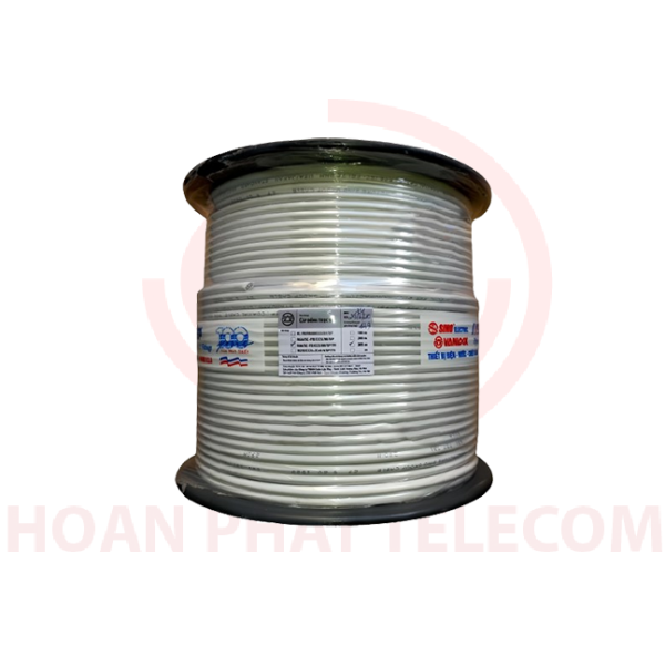 Cáp đồng trục liền nguồn Sino RG59 + 2C cuộn 305m cao cấp