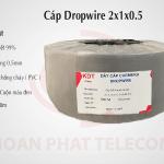 Cáp Dropwire 2x1x0.5 cuộn 500m camera VCOM PVC Cu (D220004)