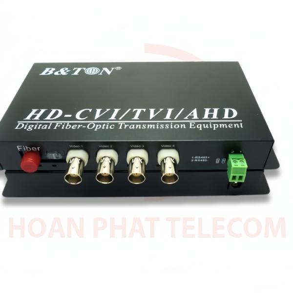 Chuyển đổi Quang-điện Video 4 kênh Converter BTON BT-HD4VF-T/R