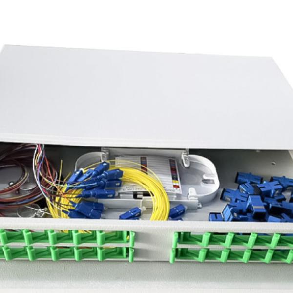 Hộp phối quang khay trượt lắp rack 24FO