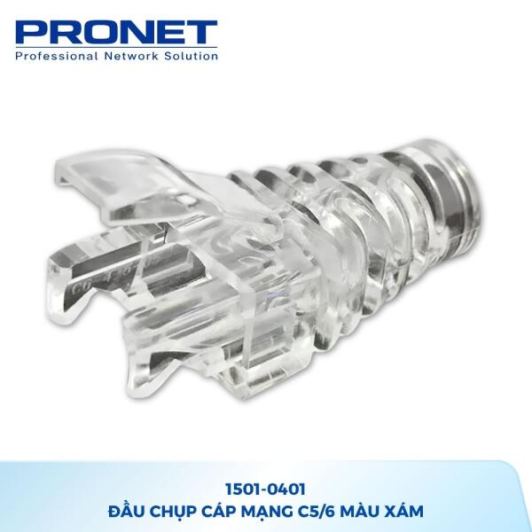 Ống bọc cho đầu cắm mô-đun Cat6, trong suốt PRONET