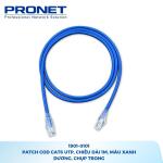 Dây Patch Cord Cat6 U/UTP PRONET 1M Màu Xanh Dương