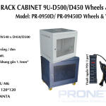 Tủ Rack 9U D500 Màu Trắng Treo Tường PRONET - Tủ Mạng 9U Giá Kho
