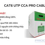 Cáp mạng Cat6 CCA Pro Cable