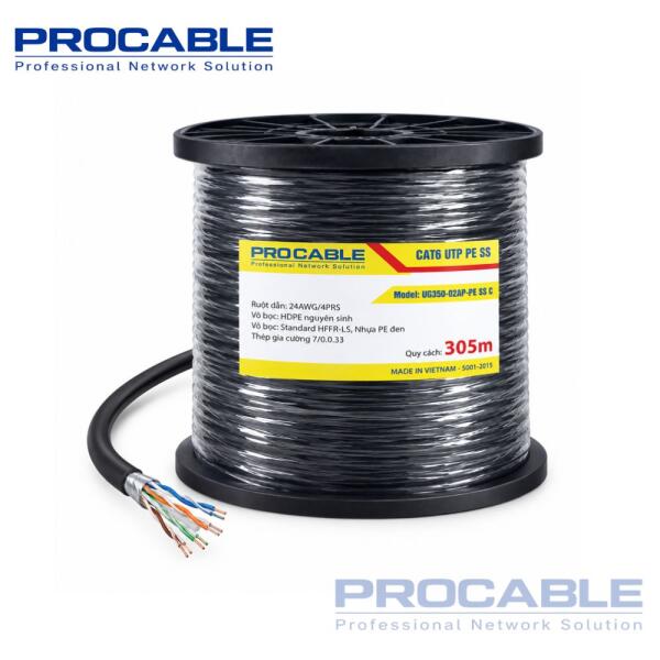CAT6 UTP PE SS PRO CABLE LS