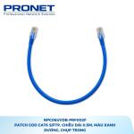 Dây nhảy mạng Cat6A S/FTP LSZH PRONET 0,5M