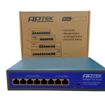 SWITCH 6 PORT APTEK PoE SF1062P