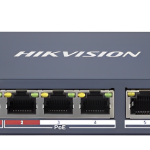 Thiết bị mạng 4-Port 100Mbps Hi-PoE Switch HIKVISION DS-3E1106HP-EI