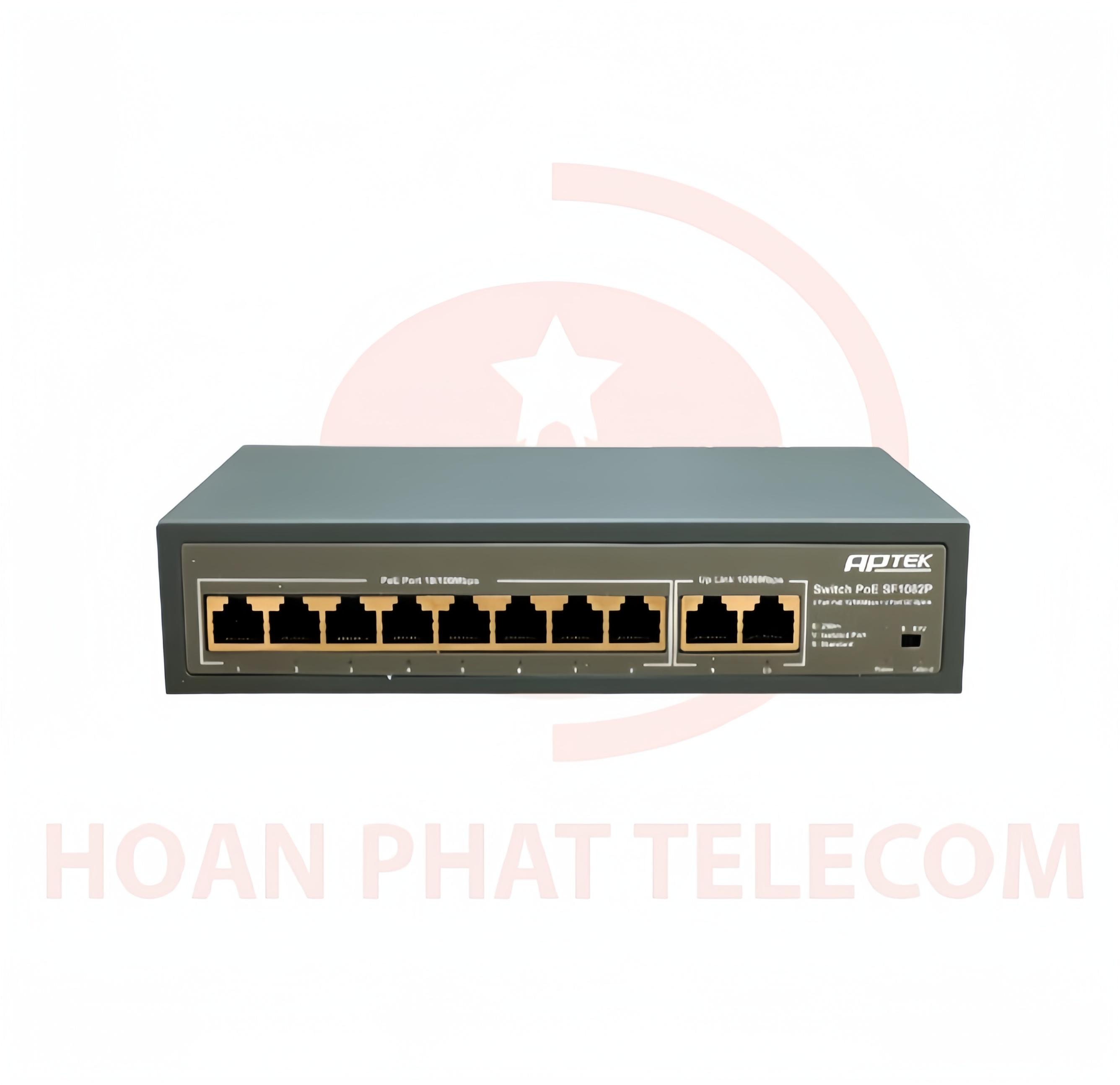 APTEK SF1052P - Switch 5 port PoE unmanaged