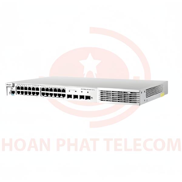 Thiết bị chuyển mạch RUIJIE XS-S1960-24GT4SFP-UP-H/Smart Managed PoE Switch 24 Cổng