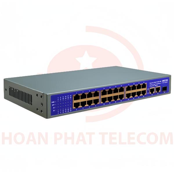 APTEK SF1243P - Switch 24 port PoE unmanaged