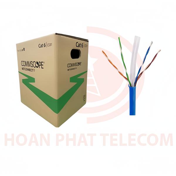 Cáp mạng Cat6 UTP CommScope chính hãng chứng chỉ CO/CQ