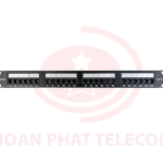 Patch panel Cat.5e 24 port, 19"