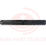 Patch panel CAT.6 24 Port, 19"