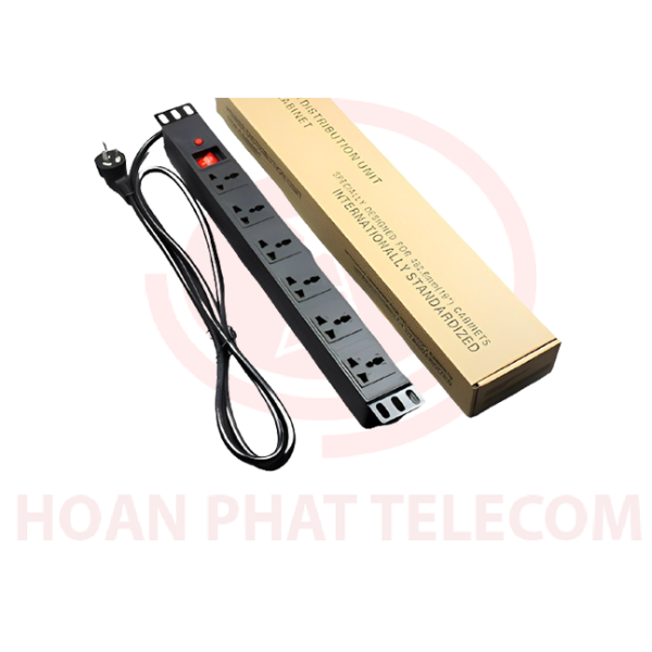 Thanh Nguồn PDU 6 Cổng, Công Tắc