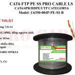 Cáp mạng Cat6 FTP HDPE SS PRO CABLE LS