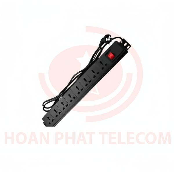 Thanh Nguồn PDU 8 Cổng Đa Năng Có công Tắc