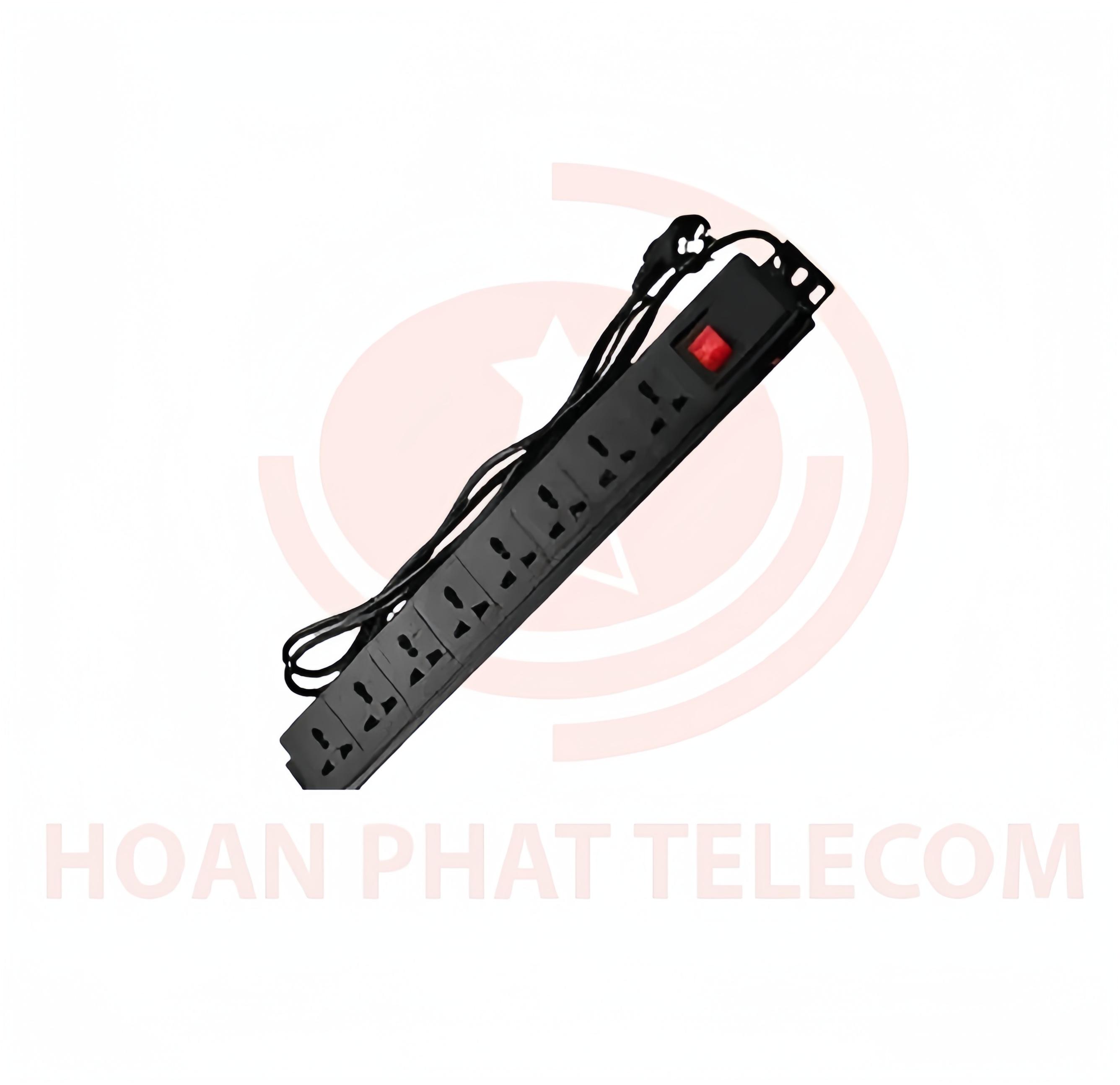 Thanh Nguồn PDU 8 Cổng Đa Năng Có công Tắc