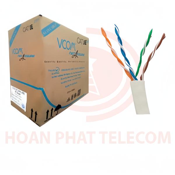 Cáp LAN CAT 5E UTP 24AWG 4PRS - PVC