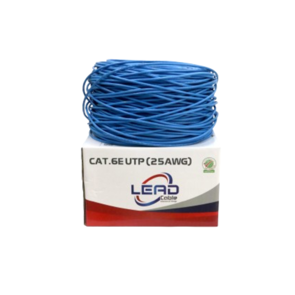 Cáp mạng LEAD CABLE CAT.6E UTP 25AWG