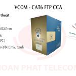 Cáp mạng VCOM CAT6 FTP CCA CAMERA